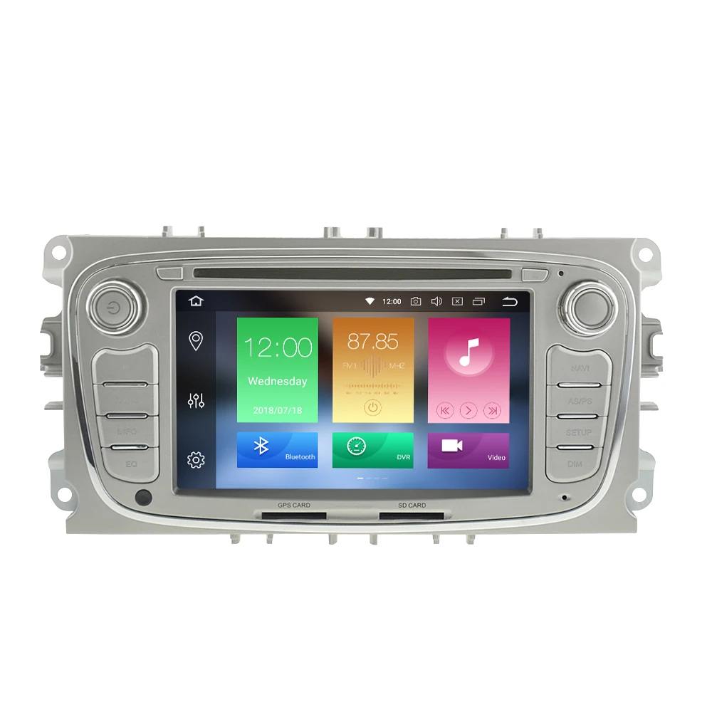 Восьмиядерный Android 9 0 автомобильный Радио GPS Навигация стерео для FORD Focus 2 2008-2010 Mondeo