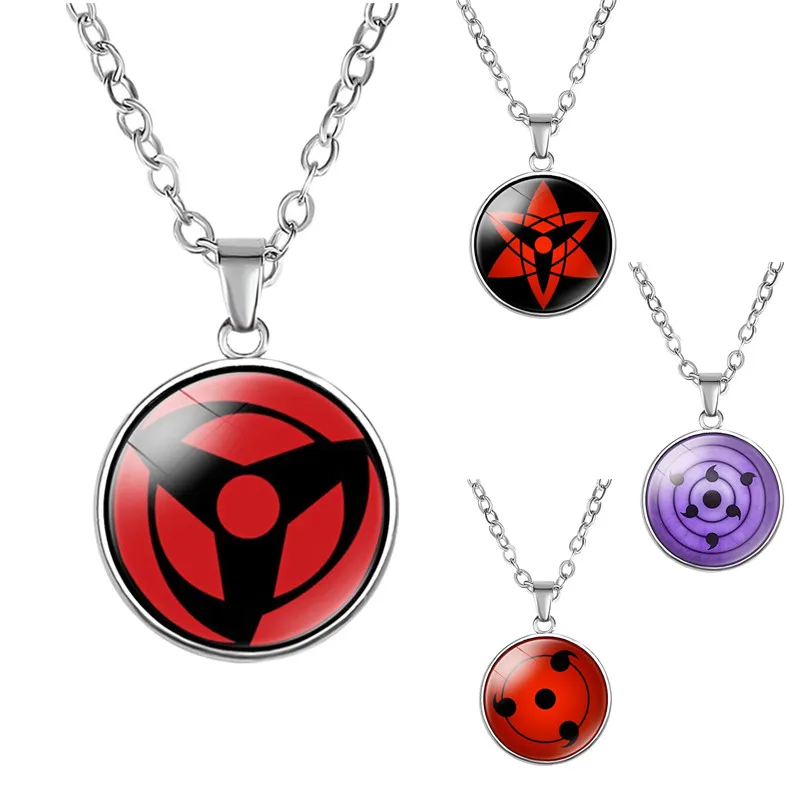 

Anime NINJA Sharingan Ootutuki Necklace Cosplay Costume Jewelry Props Pendant Unisex Accessories Halloween