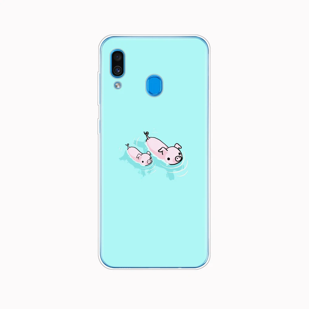 61945 Для samsung Galaxy A20 чехол A20E силиконовый задняя крышка для телефона samsung A20 A 20 A205F A20E A202F мягкие Fundas Coque бампер - Цвет: 61945