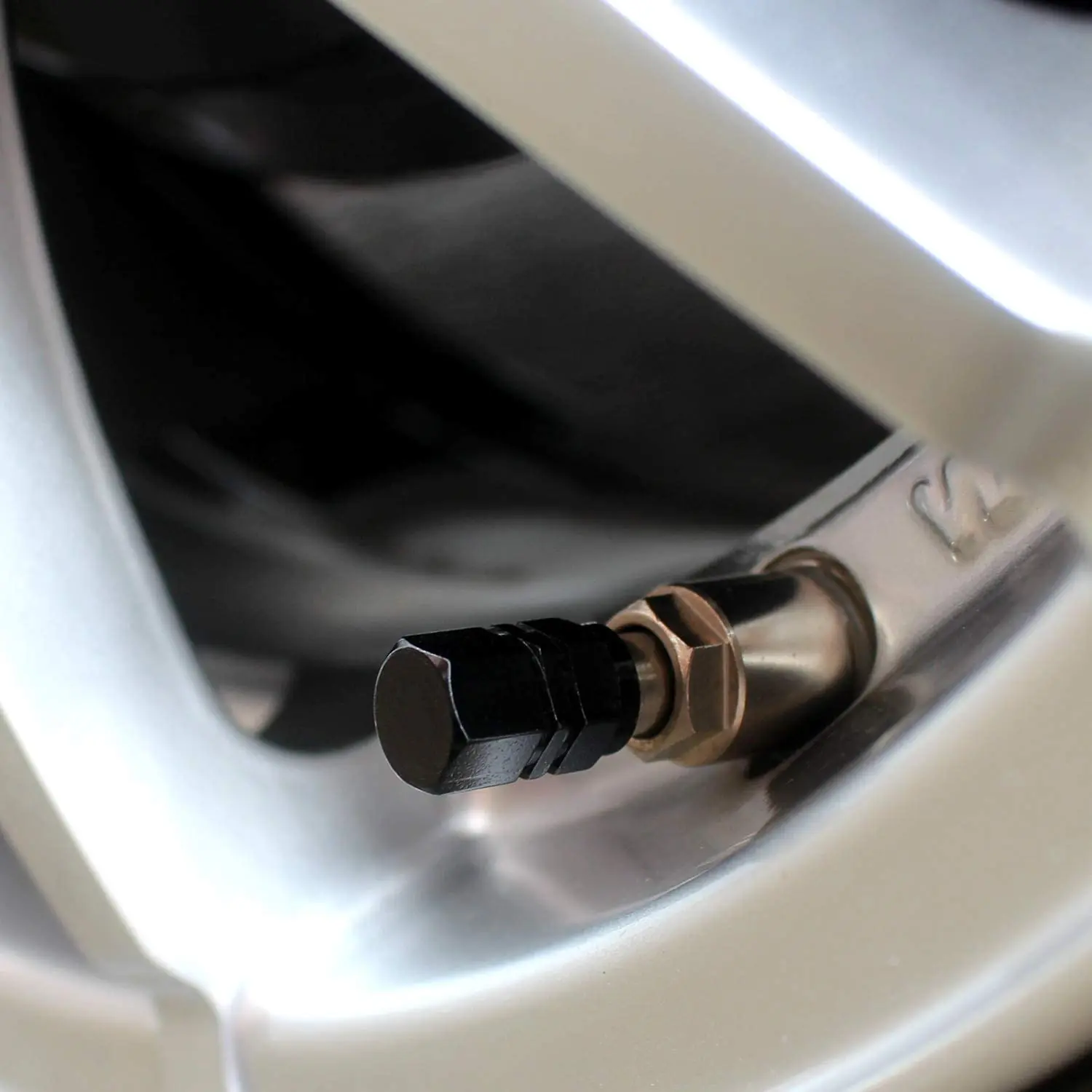 4 шт. Алюминий брелок для автомобильных ключей колпачки вентиля шин Обод шины