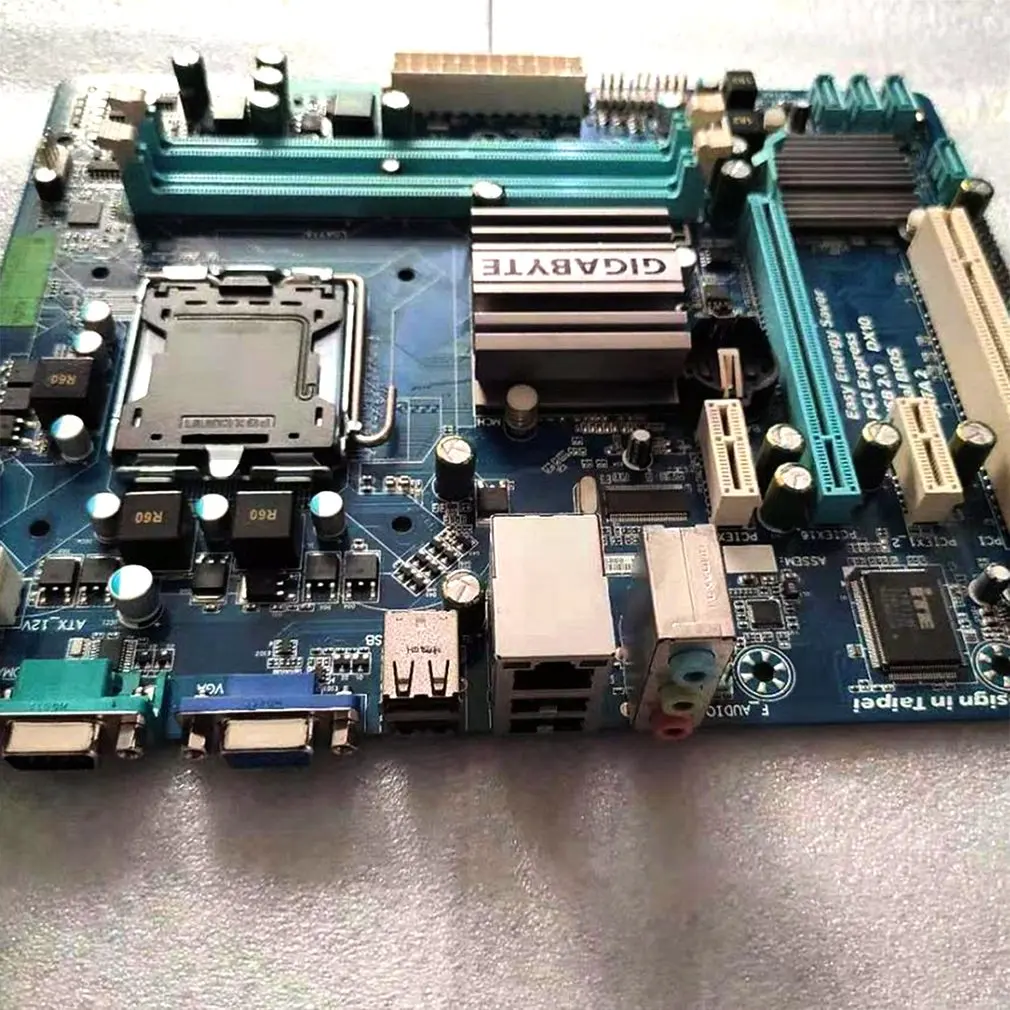 Оригинальная материнская плата GA-G41MT-S2 1 5 в DDR3 DIMM Socket 775 десктопная | Электроника