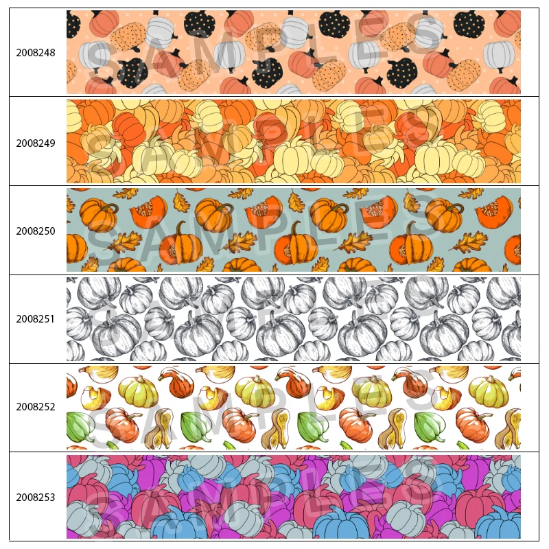 Корсажная/атласная лента для бантов волос 5 ярдов День благодарения материалы