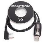 Оригинальный USB-кабель для программирования Baofeng с CD-драйвером для CB-радио Baofeng UV-5R UV-82 BF-888S UV-S9PLUS BF-C9