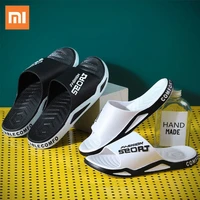 xiaomi mijia new mens slippers sandals designer luxury men shoes mens outside slipper non slip home thick soled slides summer