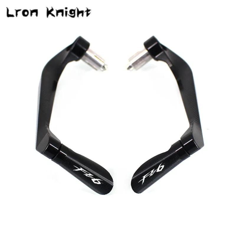 FZ6 Black Для YAMAHA FZ1 FZ6 FZ8 FAZER FZ1N FZ6S FZ6N мотоцикл 7/" 22 мм CNC Руль управления для мотоциклов защита Тормозная система сцепления Рычаги защита - Цвет: FZ6 Black