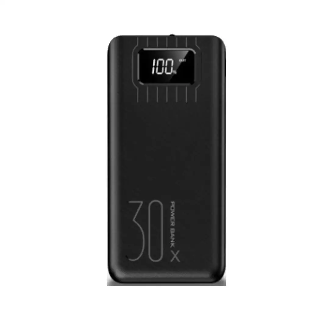 3 USB порта банк питания телефон дома, Повседневная микро 30000mAh Большая емкость портативное зарядное устройство банк питания DC5V2A