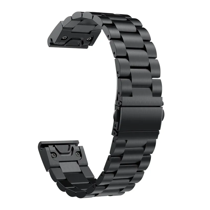 Металлический браслет Fenix 6S 20 мм из нержавеющей стали, металлический ремешок QuickFit для часов Garmin Fenix 5S/5S Plus, сменный Браслет