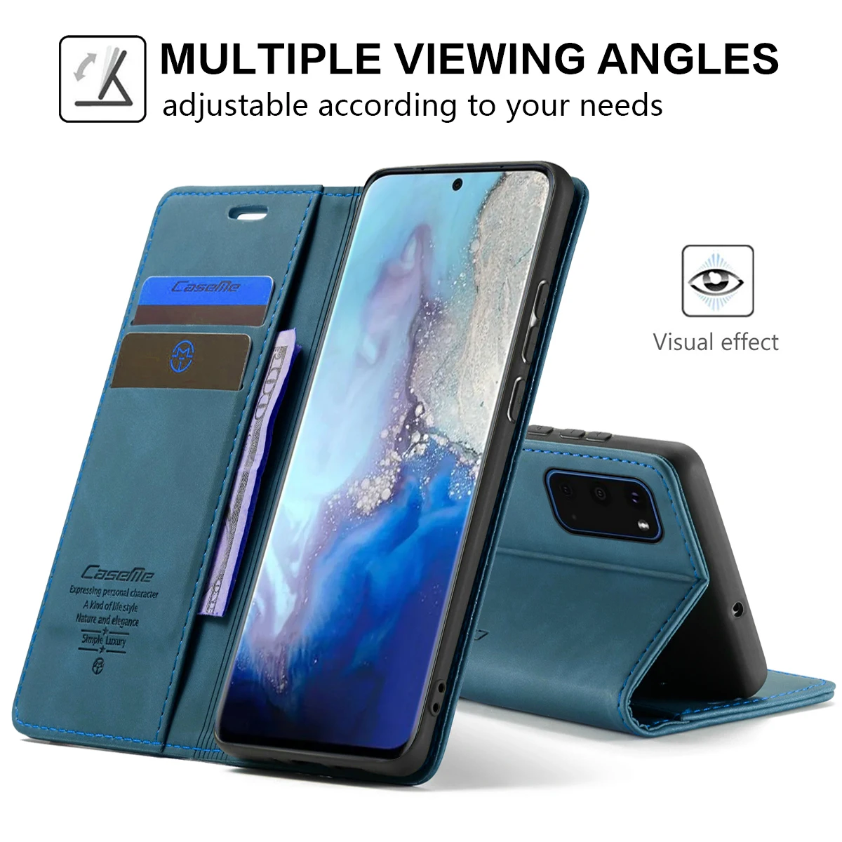 Etui For Samsung Galaxy S20 Plus Ultra Magnetic Flip Leather Case for S20Plus S20Ultra Slot Card Wallet Stand Cover Capa | Мобильные