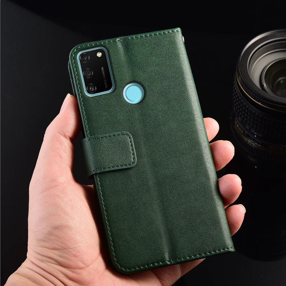 Кожаный чехол портмоне с застежкой для Huawei Y5P Y6P Y8P Nova 3 3i 5/5t 5i Honor 9S 9C 9A 9X 8X 8C 8A 8S Prime 7A