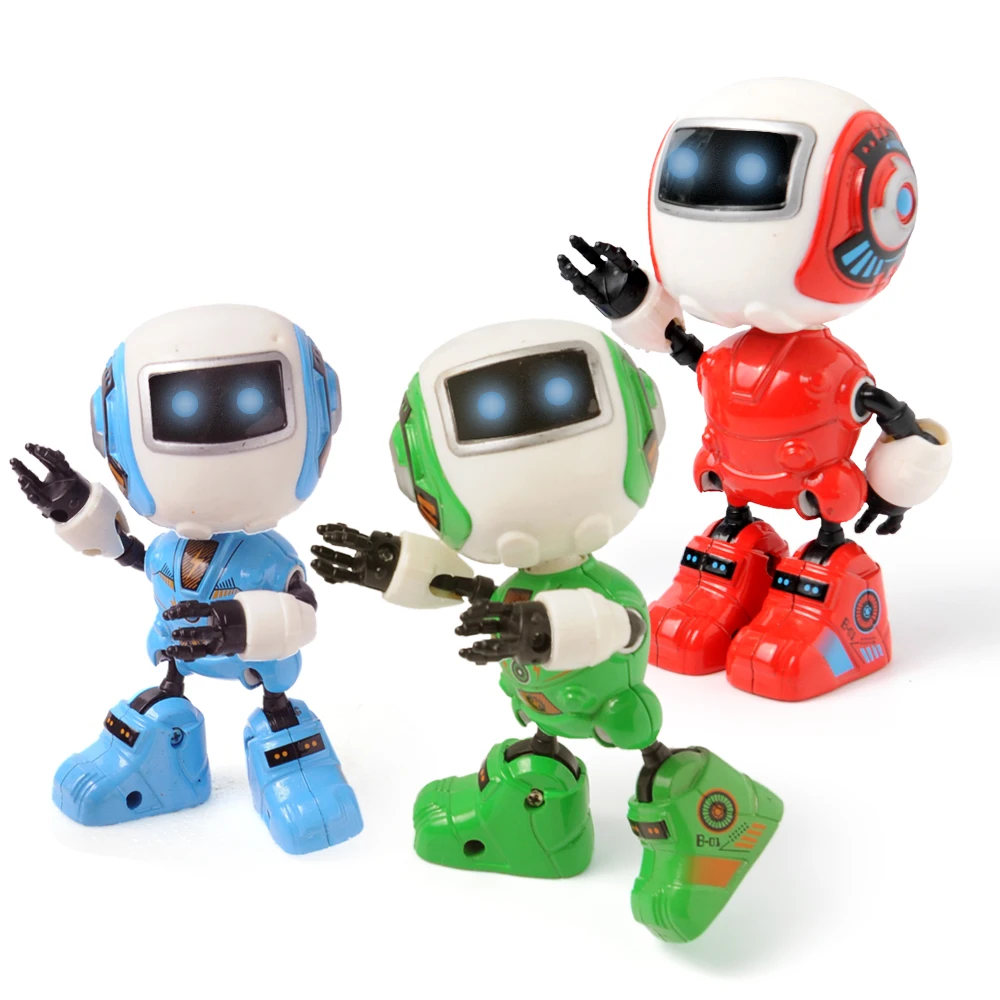 

Mini Smart Robot Intelligent LED Eyes Vector Robot Toy Dancing Robots with Voice Control Rc Robot Toys for Boy Children Gifts