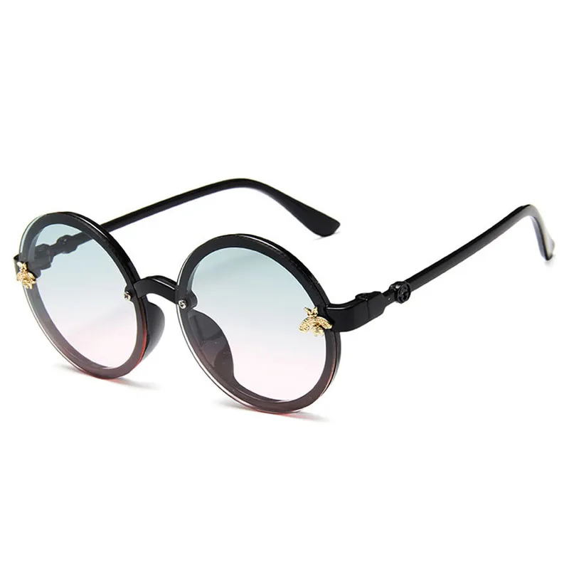 

Children's sunglasses girl baby boy cute summer round frame small sunglasses children's glasses New version fashion kids
