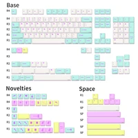 191 keysset gmk analog dreams key caps pbt dye subbed cherry profile keycaps with iso enter 6 0u 7u spacebar for razer keyboard