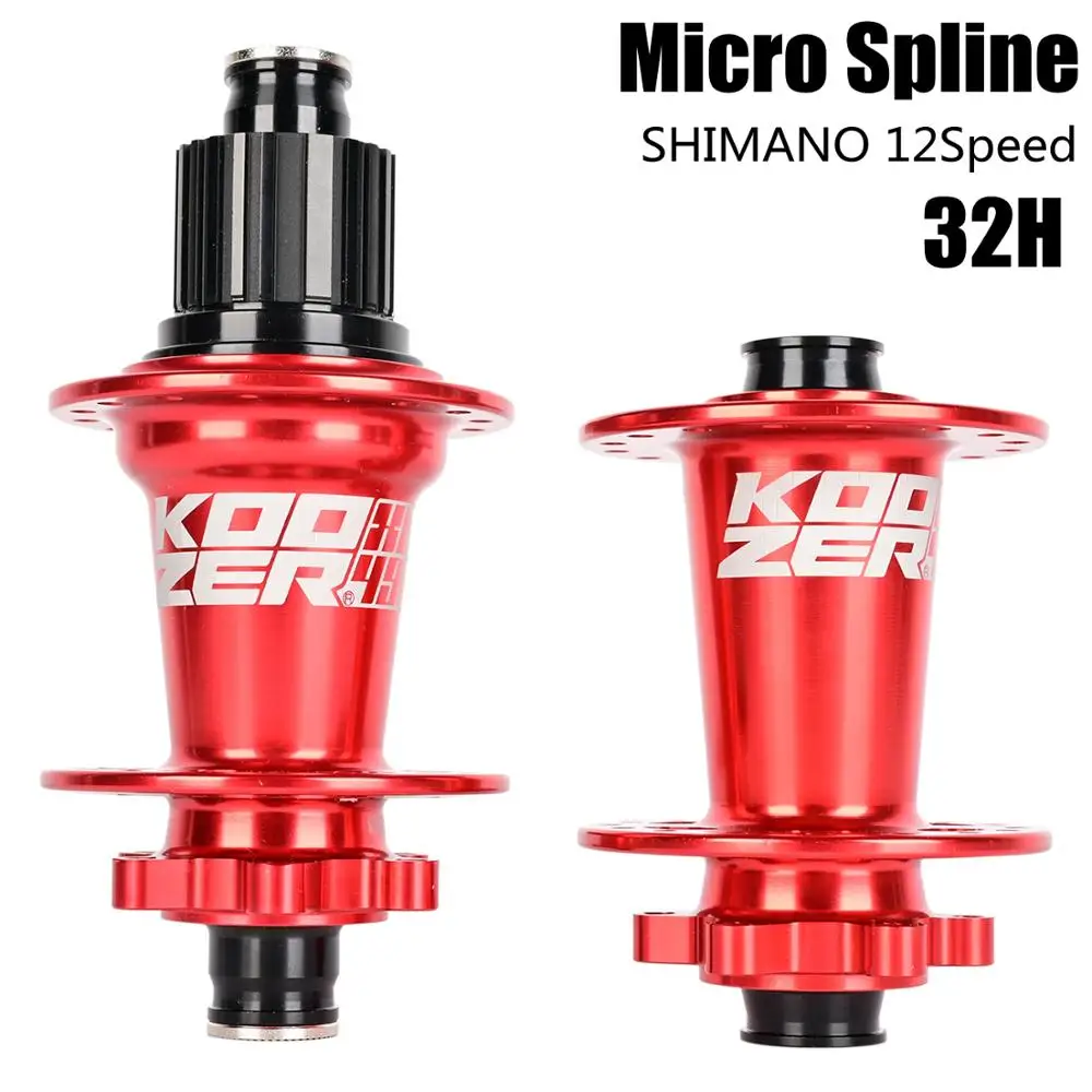 Красочный KOOZER XM490 PRO MS 12 Скоростей Micro Spline втулки MTB дисковый тормоз горного