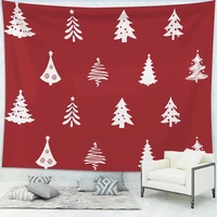 new fashion christmas bedroom bedside cotton and polyester background wall decoration tapestry