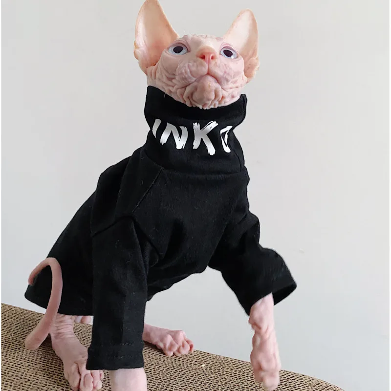 Одежда для кошек без волос Сфинкс одежда Devon эластичная хлопковая