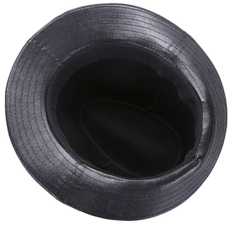 Зимняя шляпа из натуральной кожи с широкими полями Stetson Fedoras британской яркости