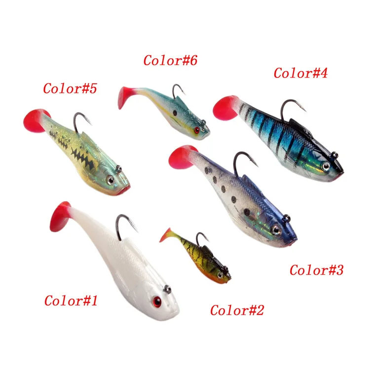

3g/10g/26g Lead Head Silicone Bait Fishing Lure Soft Baits Artificial Worm Lure Wobblers For Pike Winter Fishing Tackle Lures