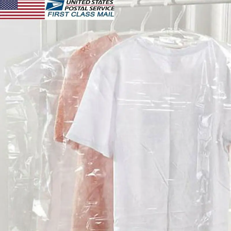 

20 шт., пылезащитные Пластиковые чехлы для одежды и платьев