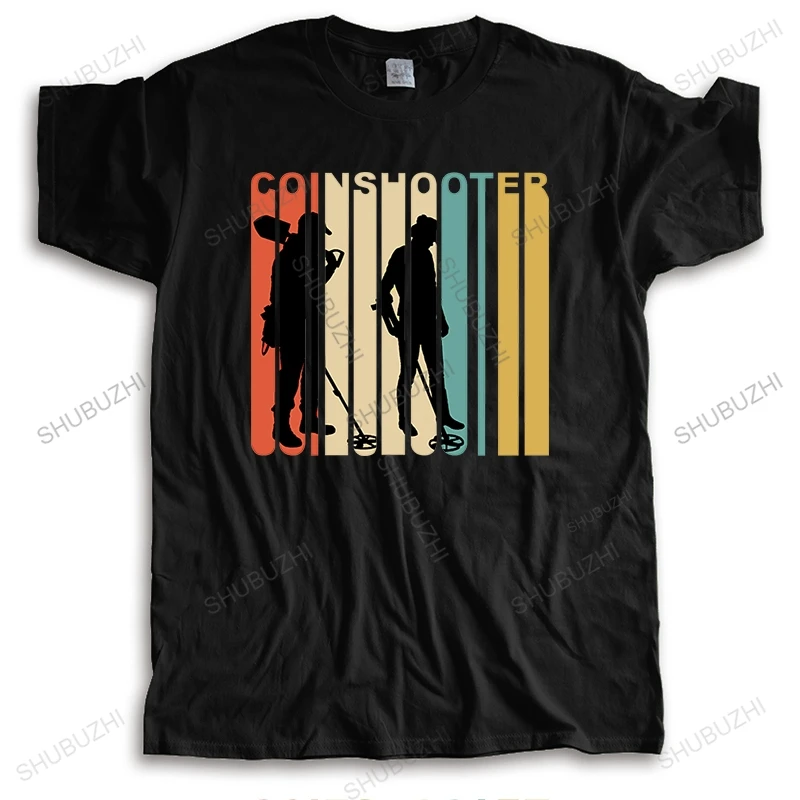 

New fashion brand t-shirt cotton summer short sleeve tees Retro 1970's Coinshooter many color tops unisex teeshirt bigger size