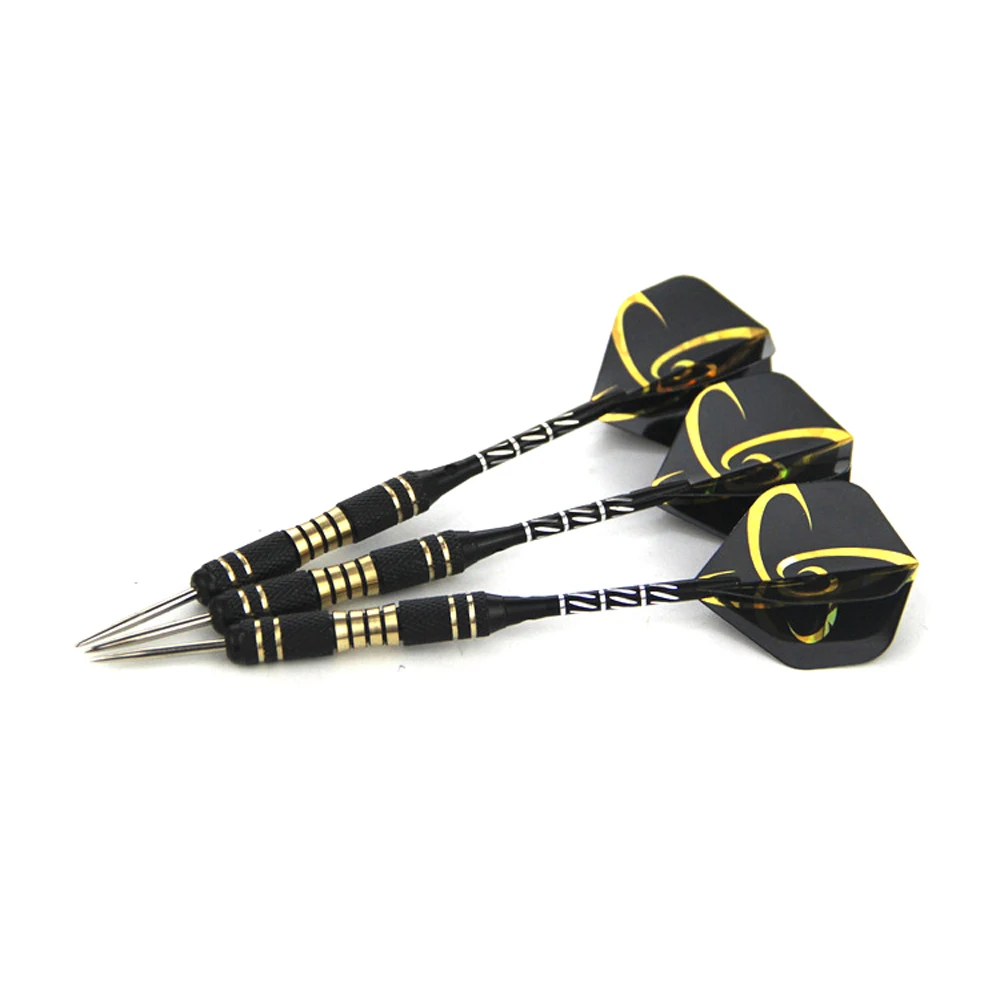 12 шт. Профессиональные прямые Дротика медный дротик дротика с Алюминий полюс и