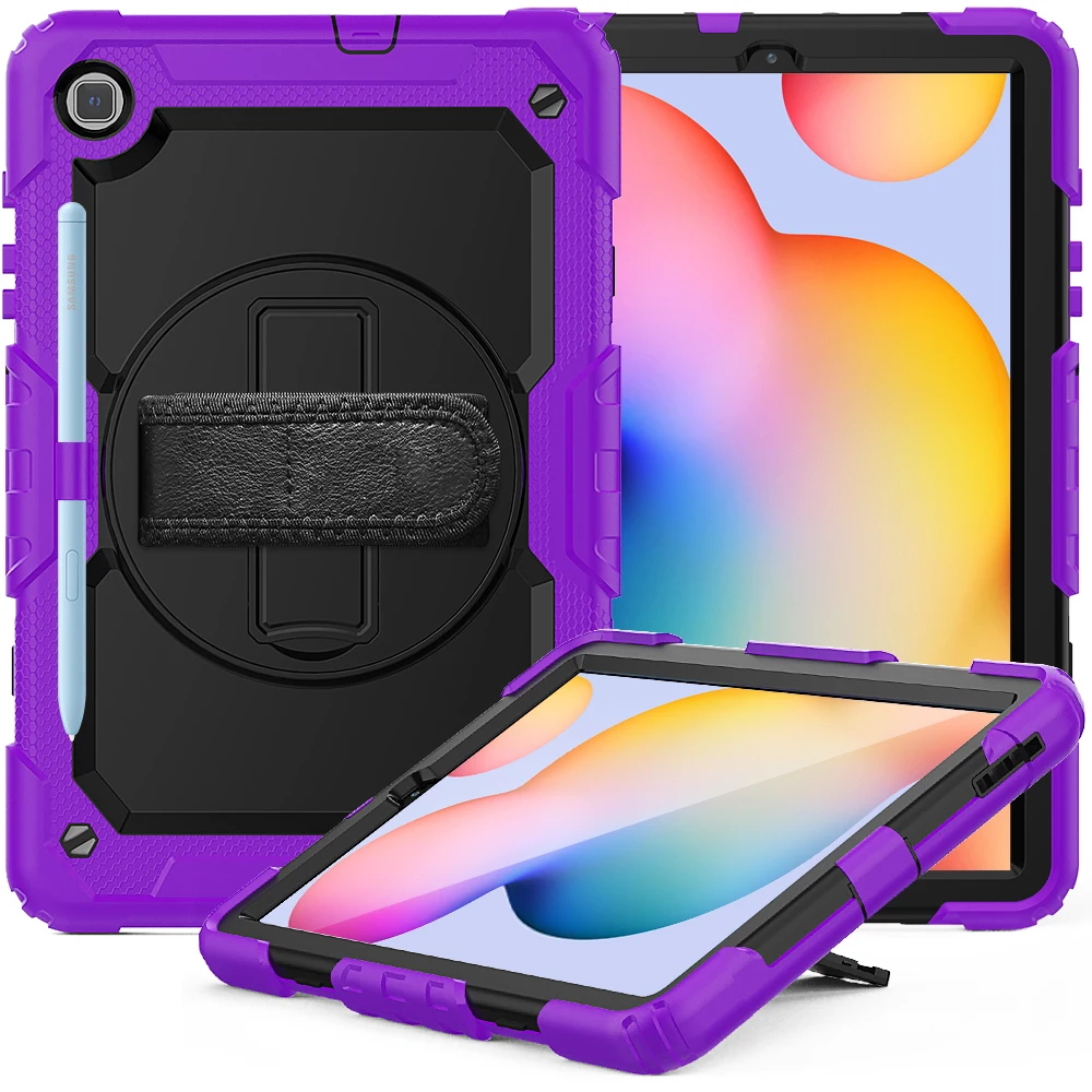 

Чехол для Samsung Galaxy Tab S6 Lite, P610, P615, 360 дюйма, противоударный, 10,4