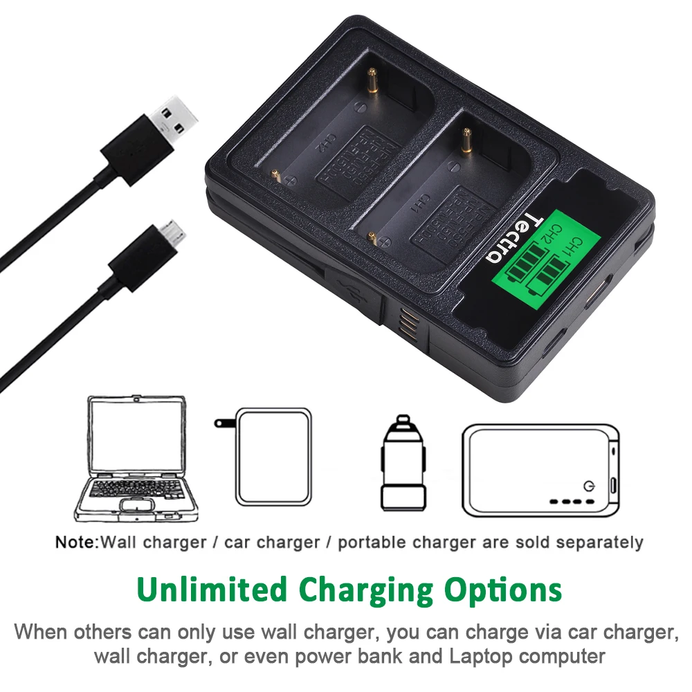 Аккумулятор для Фотоаппарата Sony 1800 мАч | Электроника