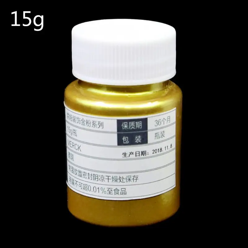 Пигменты пищевые блестящие для украшения пирожных тортов печенья 15 г| |