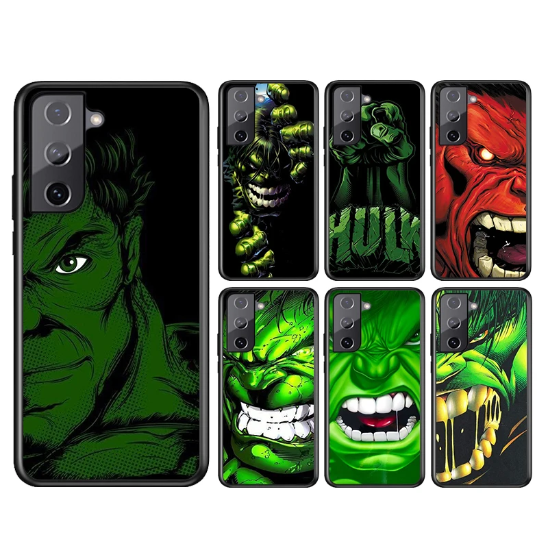 С героями комиксов Марвел супер герой Неуловимые мстители Халк для Samsung Galaxy S21 S20FE
