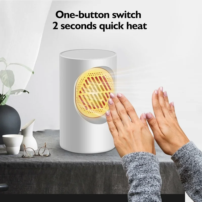 

Electric Heater Electric Fan Heater 450W-500W Mini Electric Heater Overheating Protection Safety Desktop Hand Warmer 220V/110V