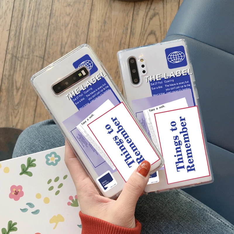 Простой чехол для телефона Samsung Note 10 8 9 plus S10 E S9 S8 S7 S20 Plus Ultra A30 A50 A70 A80 A90 A51 A71 мягкий