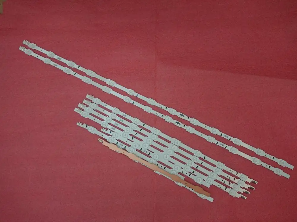 

New Kit 12 PCS LED backlight strip for Samsung UA48HU5900 2014SVS_UHD_48_3228 L08 R05 LM41-00088T 00088S DUGE-480DCB-R4 480DCA