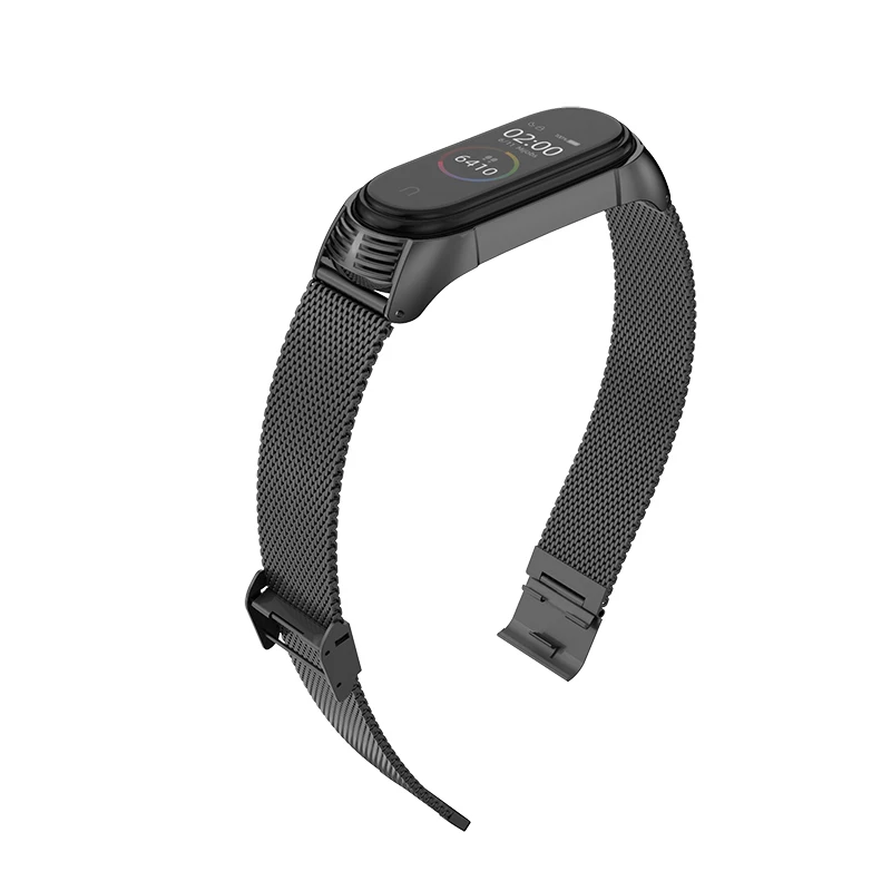 Для mi Band 4 ремешок в смарт-браслет для xiaom mi Band 4 металлический браслет для mi band 3 Srtap металлический Pulseira умные аксессуары