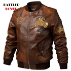 Мужские Куртки из натуральной коровьей кожи, мужские пальто с вышивкой, Мужская мотоциклетная ветрозащитная куртка, повседневные облегающие Брендовые пальто, женская