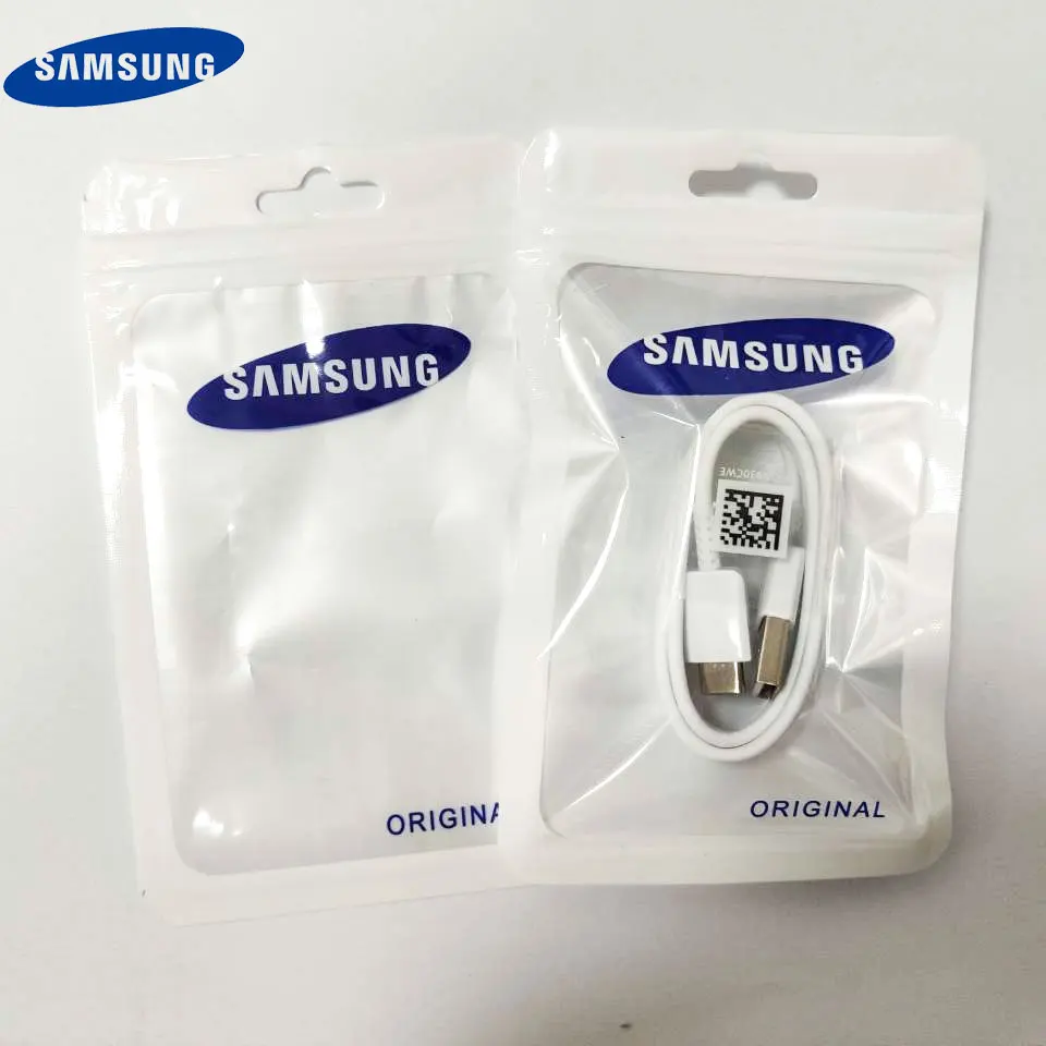 Оригинальный зарядный кабель Samsung типа c для galaxy 12 см быстрая зарядка USB 3 1 Тип C S8 s9