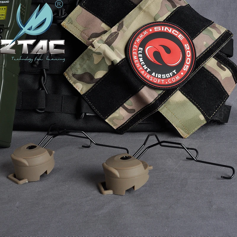 Z Tac адаптер рельсовой направляющей для шлема FMA USSF OPS Core EXFIL Bump Sordin Softair тактическая