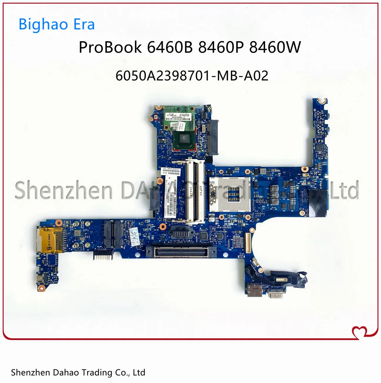 

For HP EliteBook 6460B 8460P 8460W Laptop Motherboard 6050A2398701-MB-A02 642758-001 642756-001 642759-001 100% Fully Tested