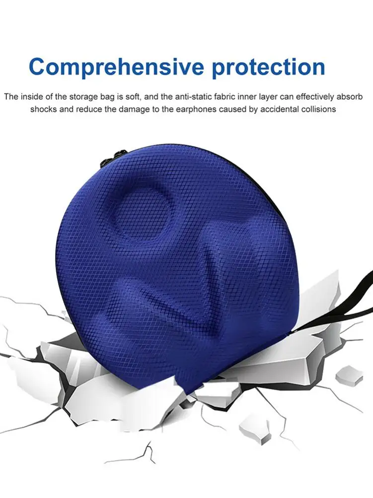 

New! Shockproof Portable Earphone Suitable For Microsoft XBOX Series X/s Wireless Earphone Storage Box Digital Bag Accessories