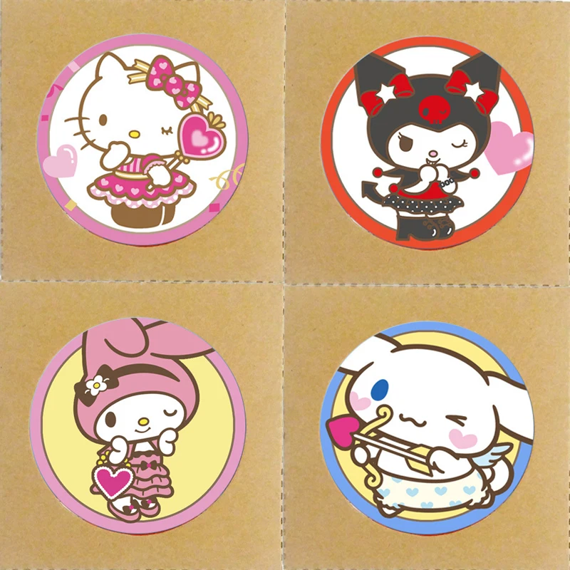 

My Melody Sanrio Cartoon Fashion Table Mat HelloKitty Kuromi Cinnamoroll Cute Children's Non-slip Insulation Table Mat Coaster