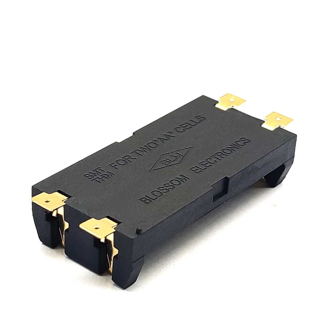 Высокое качество 2 * AA коробка для батарей SMT SMD держатель 14500 |