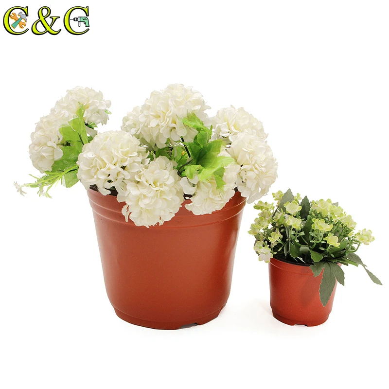 Пластиковый горшок для саженцев 20 шт./лот|Цветочные горшки и кадки| |