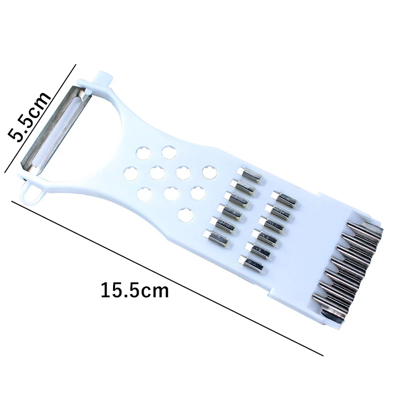 

Multi-Function Vegetable Grater Cucumber Potatoes Peeler Stainless Steel Blade Chopper Carrot Slicer Kitchen Cooking Gadgets