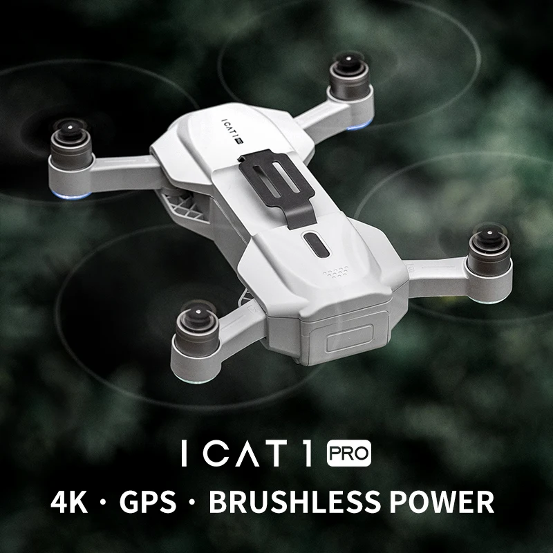 ICAT1 PRO 5G GPS бесщеточный WIFI FPV RC Дрон вертолет запасная часть 7 6 V 1200MAH