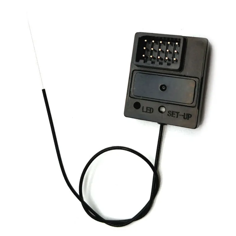 Receptor para Sanwa DasMikro FH3 FH4, superficie de 4 canales, Compatible con piezas de coche de carreras RC-4