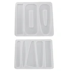 DIY заколка для волос акриловая Форма ручная работа силиконовая эпоксидная смола, форма для шпильки инструменты для изготовления ювелирных изделий