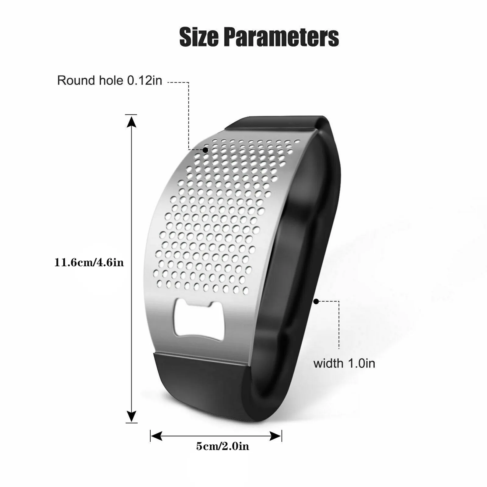 2 в 1 пресс-измельчитель для чеснока из нержавеющей стали |