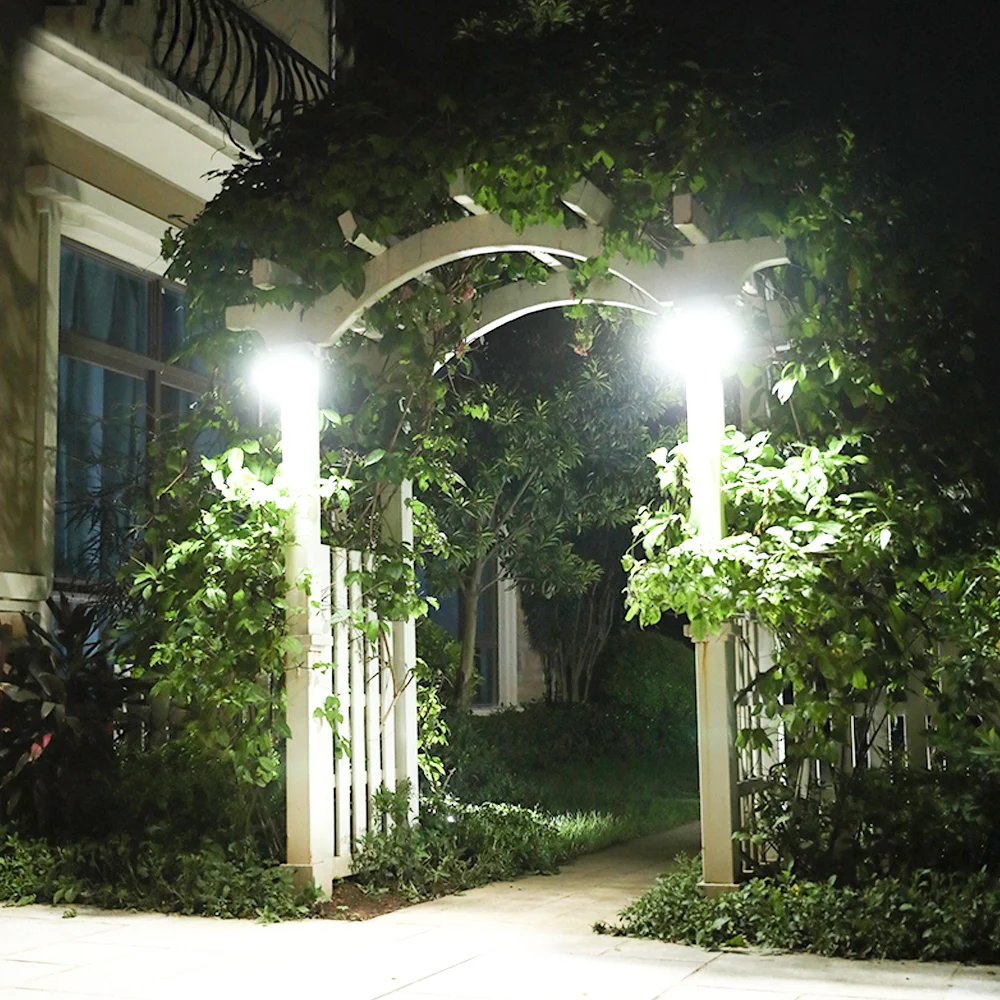 4 48 LED Solar Powered Light 1000LM Motion Sensor Wall Lamp Waterproof Outdoor Energy Saving Garden Street Lights | Лампы и освещение