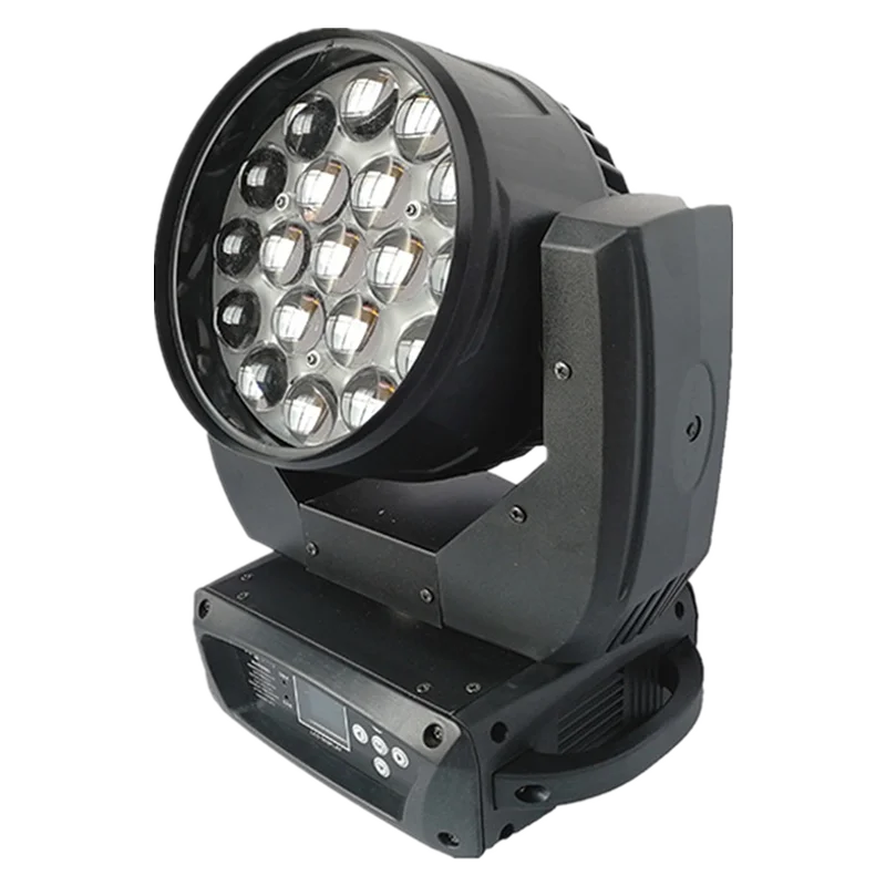 

Stage and other 19*15W zoom effect moving head light RGBW washing effect light disco club bar Christmas decoration