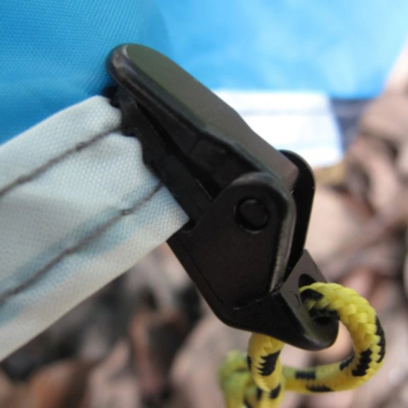 

10 Pcs Tent Awning Canopy Clamp Tarp Canvas Clip Snap Gripper Caravan Jaw Grip Trap Tighten Tool