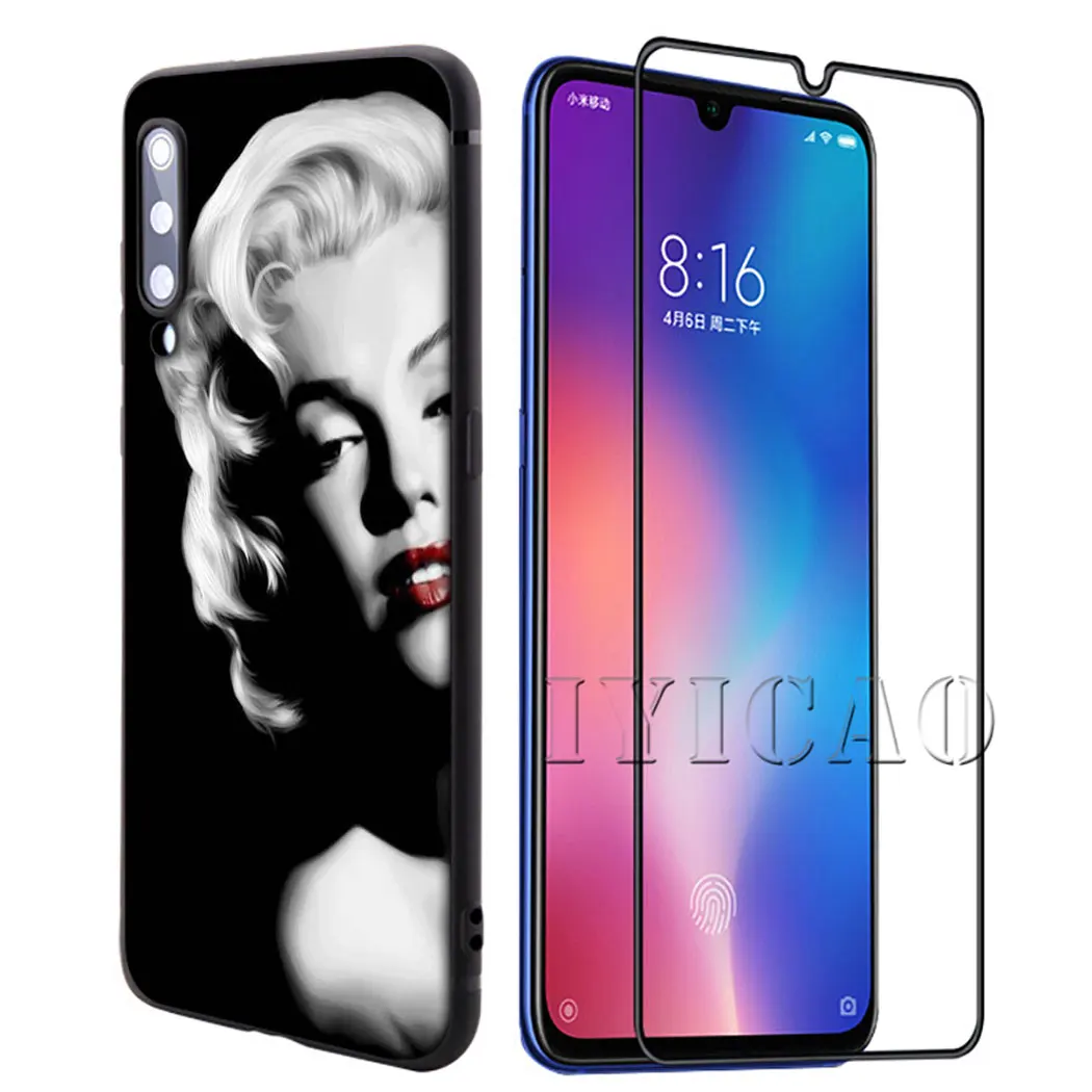 IYICAO Мэрилин Монро Мягкий силиконовый чехол для Redmi 4A 4X5 5A 5 6 6plus 6A 7 S2 Примечание