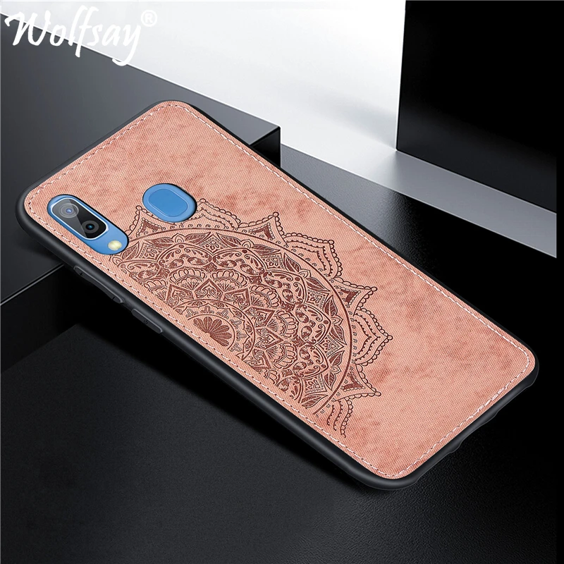 Чехол для Samsung Galaxy A30 чехол A20 A50 бампер с 3D тиснением матовая задняя